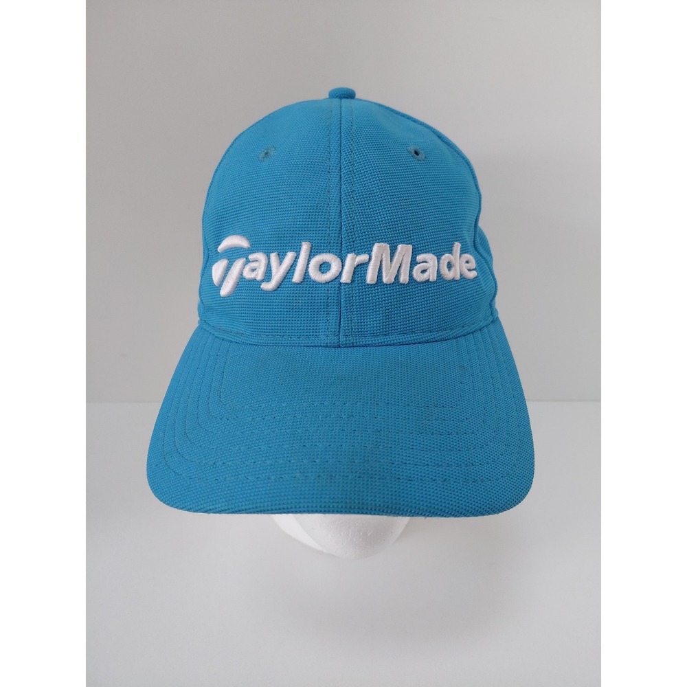 TaylorMade Blue Golf Hat SLDR Tour Preferred Adjustable Mesh Cap Mens OSFA